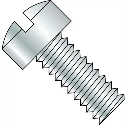 1/4-20X4 Slotted Fillister Head Machine Screw Fully Threaded Zinc, Pkg of 400 Best Price