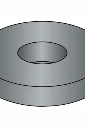Instant Buy 1/4" Flat Washer - Steel - Black Oxide - USS - Pkg of 25 Lbs.