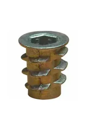 Hot Deal 3/8-16 Insert For Soft Wood - Flanged - 903816-25 - Pkg Qty 25