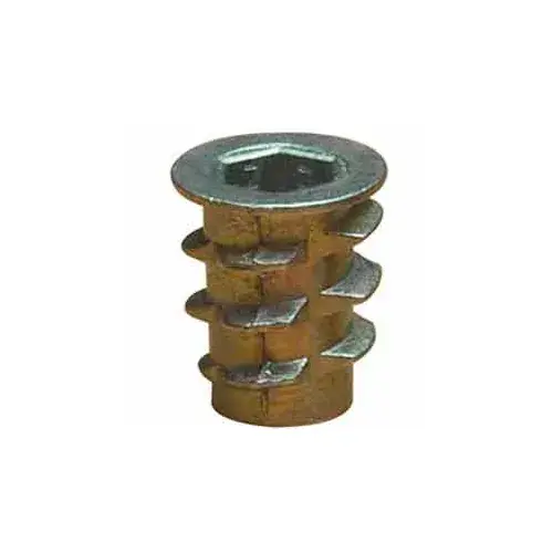 Hot Deal 3/8-16 Insert For Soft Wood - Flanged - 903816-25 - Pkg Qty 25