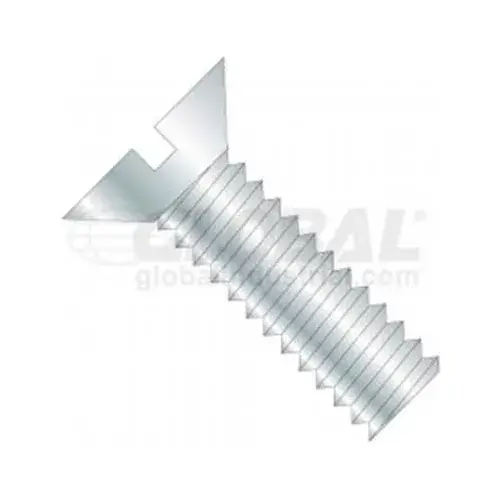 Cheap 8-32 X 3/4 Slotted Flat Head Machine Screw, Pack of 100