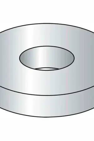 One Day Deal Flat Washer - 1/4" x 5/8" x 0.045 - 18-8 Stainless Steel, Pack of 100