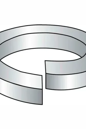 Big Sale Split Lock Washer - 1/4" - Steel - Zinc - Pkg of 1000 - Brighton-Best 349006, Pack of 1000