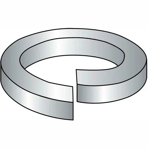 Big Sale Split Lock Washer - 1/4" - Steel - Zinc - Pkg of 1000 - Brighton-Best 349006, Pack of 1000