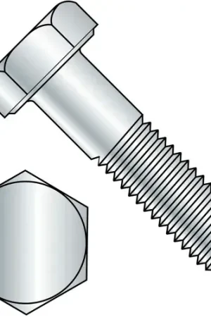 Shop Now Hex Cap Screw - 1/4-20 x 1-1/4" - 18-8 Stainless Steel - PT - UNC, Pack of 100