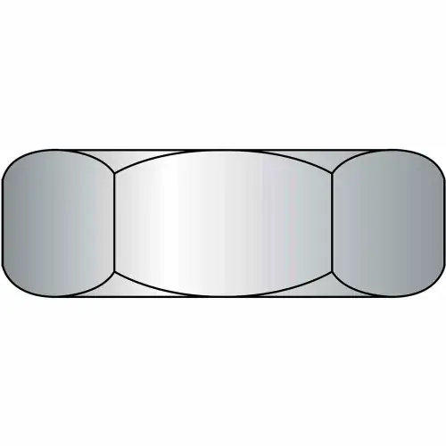 Nylon Insert Lock Nut - NE - 1/4-28 - Low Carbon Steel - Zinc CR+3 - UNF , Pack of 100 Weekend Sale