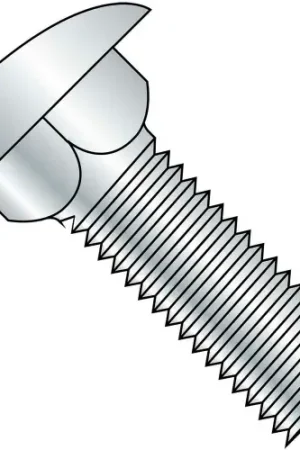 Carriage Bolt - 3/8-16 x 3" - Round Head - Steel - Zinc CR+3 - Grade A - FT - A307 , Pack of 50 Must Have