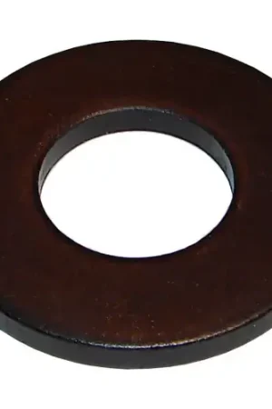 Budget 3/8" Precision Flat Washer - 7/8" O.D. - 1/8" Thick - Steel - Black Oxide - Pkg of 10 - FW-1