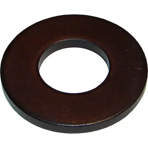Budget 3/8" Precision Flat Washer - 7/8" O.D. - 1/8" Thick - Steel - Black Oxide - Pkg of 10 - FW-1