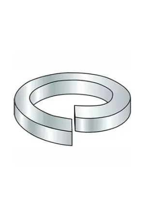 Split Lock Washer - M5 - Steel - Zinc Clear - Class 8.8 - DIN 127B - Pkg of 100 Seasonal Sale