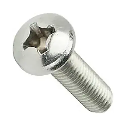 5/16-18 X 1-3/4 Phillips Pan Head Machine Screw Steel Zinc Plated - Package of 100 Special Discount