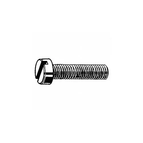 Reduced Price M8 x 1.25 x 12mm Cheese Head Machine Screw - Steel - Zinc - DIN 125B - Pkg of 100