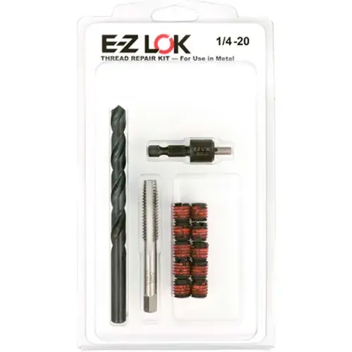 Place Order E-Z LOK™ Thread Repair Kit for Metal - Standard Wall - 1/4-20 x 7/16-14 - EZ-329-4
