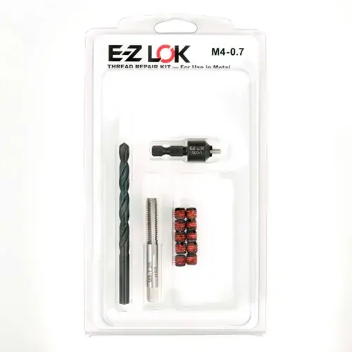 E-Z LOK™ Thread Repair Kit for Metal - Standard Wall - M4-0.7 x M8-1.25 - EZ-450-4 Limited Time