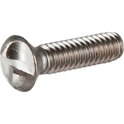 Last Chance 8-32 x 3/4" One-Way Security Machine Screw - Oval Head - 18-8 Stainless Steel - Pkg of 100