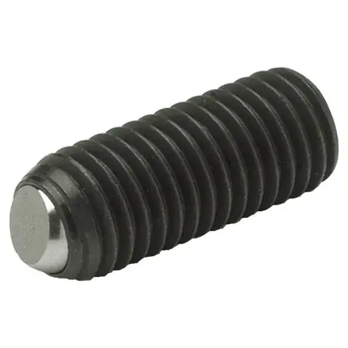 J.W. Winco 605-M8-12-B Set Screw w/ Flat Ball - M8 x 1.25 Thread - 12mm Thread Length Hot Picks