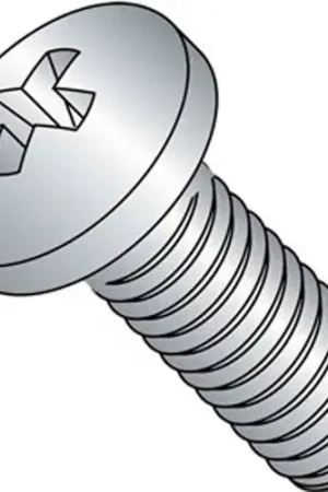 Limited Time 8-32 x 1/2" Machine Screw - Pan Head - Phillips - Steel - Zinc CR+3 - FT, Pack of 100