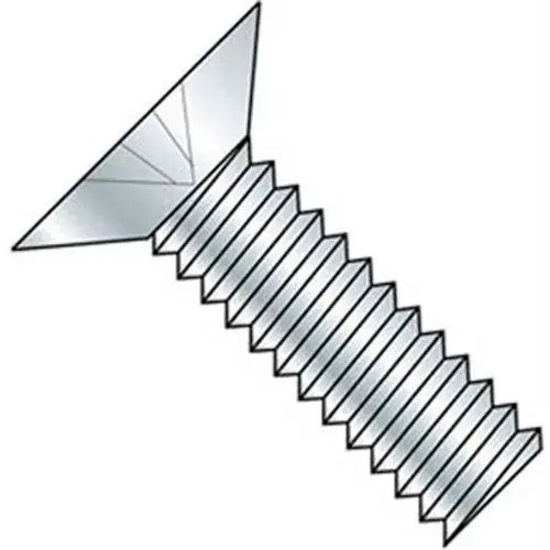 12-24 x 2" Machine Screw - Flat Head - Phillips - Steel - Zinc CR+3 - FT, Pack of 100 Free Returns