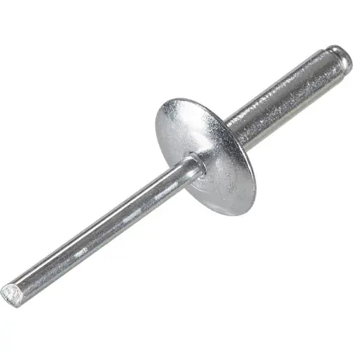 Pop Blind Rivet - 3/16 x 6-12 - Large Flange Head - Up to 3/4" Grip - Aluminum/Aluminum - Pkg of 250 Must Have
