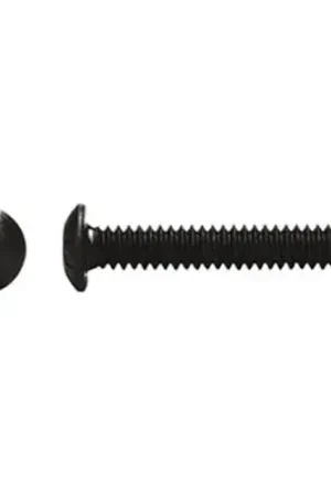 8-32 x 1/4" Button Socket Cap Screw - Steel - Black Oxide - UNC - Pkg of 100 - Holo-Krome 64016 Deal