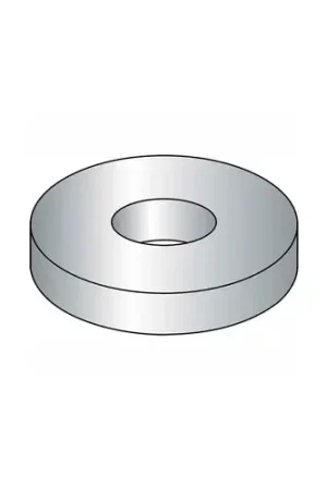 10 Flat Washer - SAE - 7/32" I.D. - Steel - Zinc Plated - Grade 2 - Pkg of 100 Fast Shipping