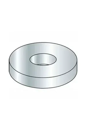 10 Flat Washer - SAE - 7/32" I.D. - Steel - Zinc - Grade 2 - Pkg of 1 Lb. Flash Sale
