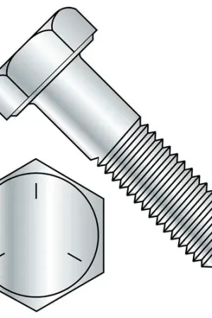 Mega Sale 1/2-13 x 3" Hex Head Cap Screw - Carbon Steel - Zinc - UNC - Grade 5 - USA, Pack of 50