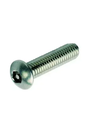 5/16-18 x 1" Security Machine Screw - Button Hex Socket Head - Alloy Steel - Black Oxide - 100 Pk Best Price