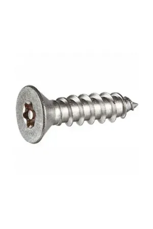10AB x 1/2" Security Sheet Metal Screw - Flat Torx Head - 302HQ Stainless Steel - FT - USA - 100 Pk Low Price