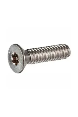 6-32 x 1" Security Machine Screw - Flat Torx Head - 302HQ Stainless Steel - FT - UNC - USA - 100 Pk Save Now