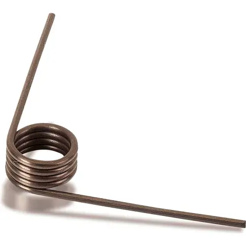 90° Torsion Spring - 0.678" Coil Dia. - 0.078" Wire Dia. - Wound Left - Music Wire - Pkg of 6 Limited Time