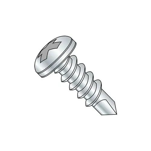Best Price 1/4-14 x 2-1/2" Self-Drilling Screw - Phillips Pan Head - 410 Stainless Steel - FT, Pack of 100