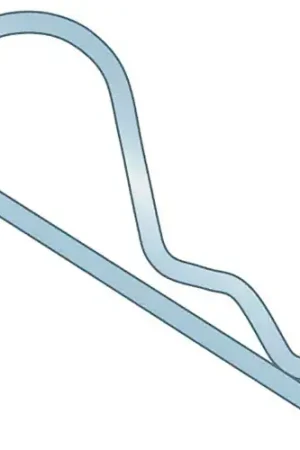 Trending 3/32" x 2-5/16" Bridge Pin - MB Spring Wire - Zinc Clear - Pkg Qty 50