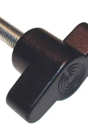 Brand New Plastic Head T-Knob Thumb Screw - M8 x 1.25 - 30mm Thread - 45mm Head Dia. - 24mm Head H - Pkg of 5
