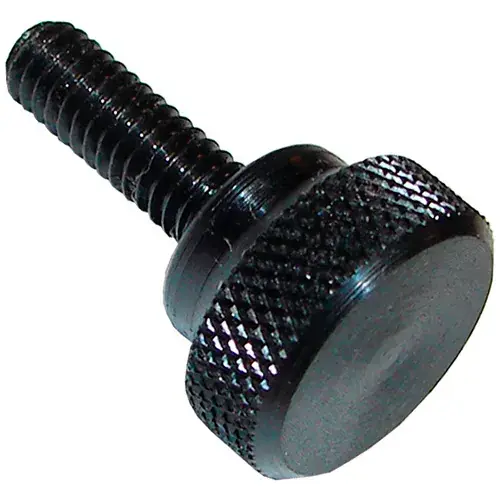 Secure Checkout Precision Thumb Screw w/ Shoulder - M5 x 0.8 - 9mm Thread - 11.1mm Head Dia. - Steel - Pkg of 5