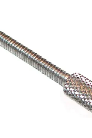 Narrow Head Thumb Screw - 6-32 - 1-1/4" Thread - 3/16" Head Dia. - 3/8" Head H - SS - Pkg of 5 Certified