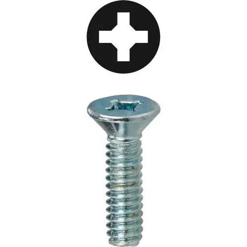 Latest L.H.Dottie® Phillips & Square Flat Head Machine Screw, 10-32 x 1", 100 Pack