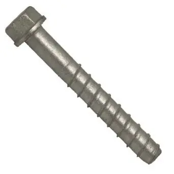 Crafted [5 PKG] Bolt Anchors Galvanized Wej-It POWER-Skru 3/4 X 7