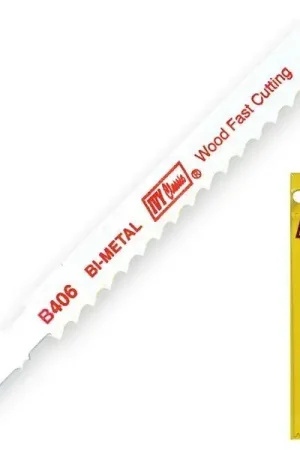 Super Sale [5 PKG] Jig Saw Blades Bi-Metal Bosch Style 3" X 14 Threads Per Inch