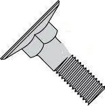 Big Sale 1/4-20 X 1-1/2" Elevator Bolts Steel Zinc Plated Partially Threaded (400 / Pkg.)