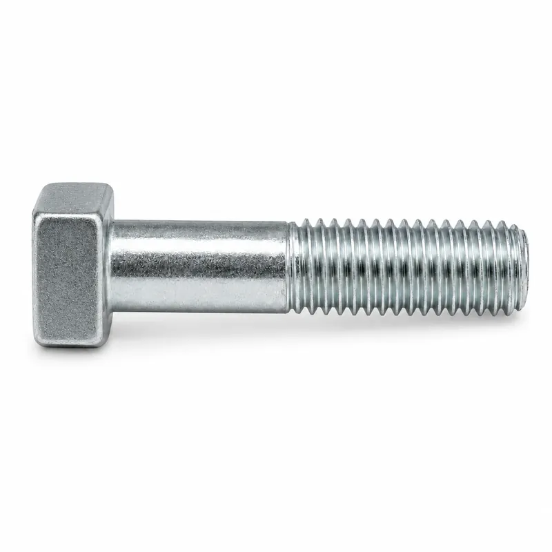 7/8-9 X 5-1/2" Square Head Battery Bolts Steel Zinc Plated (45 / Pkg.) Limited Offer