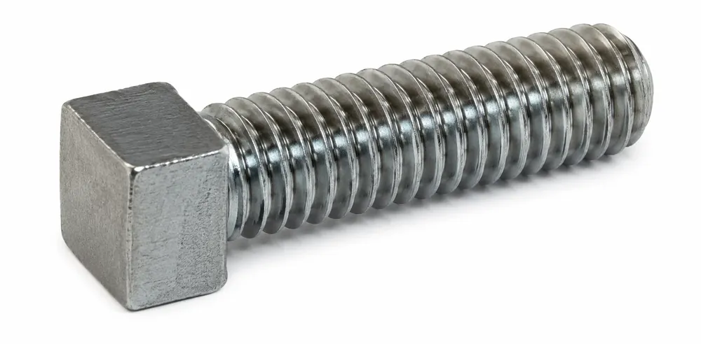 1-14 X 4-1/2" Square Head Set Screws Cup Point Fine Thread (UNS) Case Hardened Steel (10 / Pkg.) Fan Favorite