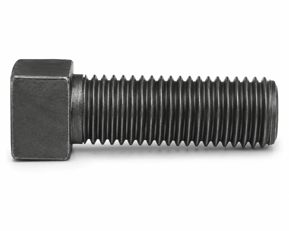 Hassle-Free Returns 1/2-13 X 1-3/4" Square Head Set Screws Flat Point Case Hardened Steel (50 / Pkg.)