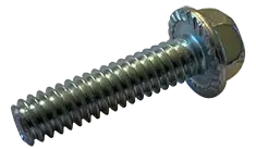 [1000 BULK] Flange Bolts Serrated Hex Washer Case Hardened Zinc 5/16-18 X 1 Reduced Price