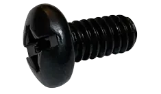 Holiday Sale 8-32 X 1/2" Machine Screws Pan Head Combination Drive Steel Black Oxide (10000/Pkg.)