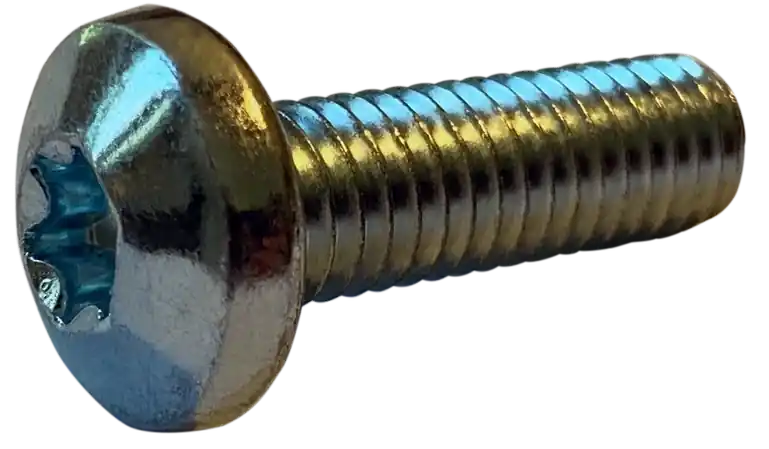 Buy Online 6-32 X 5/16" Machine Screws Pan Head Six Lobe Drive Steel Zinc Plated (10000/Pkg.)