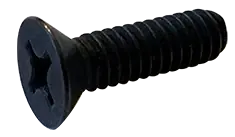 8-32 X 7/16" Machine Screws 82 Degree Flat Head Phillips Drive 18/8 Stainless Steel Black Oxide (5000/Pkg.) Direct From Factory