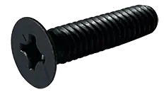Factory Price 6-32 X 1/4" Machine Screws Flat Head Phillips Drive 18/8 Stainless Steel Black Oxide (4000/Pkg.)