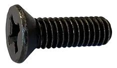 10-32 X 1-1/4" Machine Screws Flat Head Phillips Drive Steel Black Zinc (4000/Pkg.) In Demand