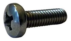 Free Returns 5/16"-18 X 1-1/2" Machine Screws Pan Head Phillips Drive 18/8 Stainless Steel Black Oxide (500/Pkg.)